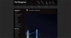 Desktop Screenshot of blog.halbergman.com