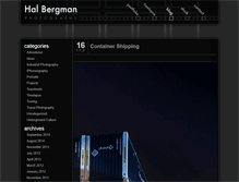 Tablet Screenshot of blog.halbergman.com
